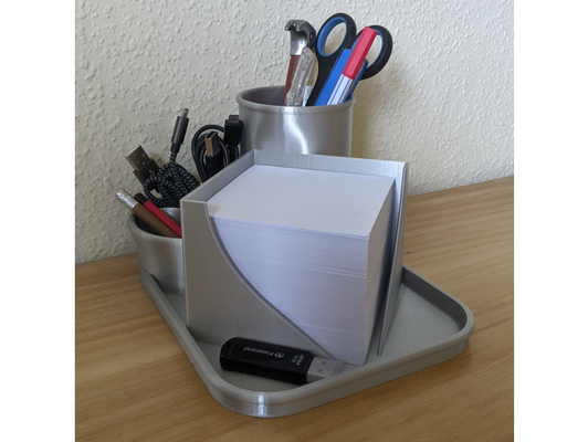 escrivaninha organizador by motor fuzzi ferramentas organizadores 3d print model - Mito3D