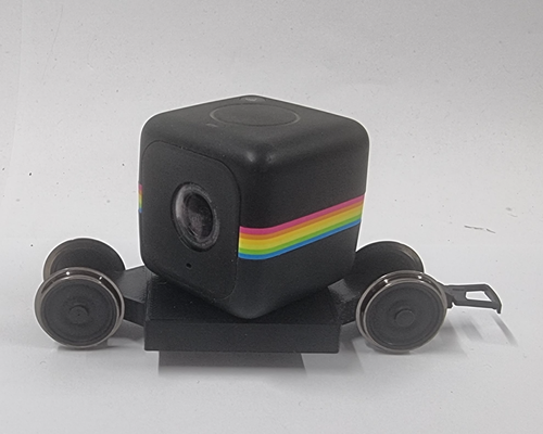 polaroid cubo modello ferrovia telecamera montare macchina carro by semplicemente modelli passatempo fai 3d print model - Mito3D
