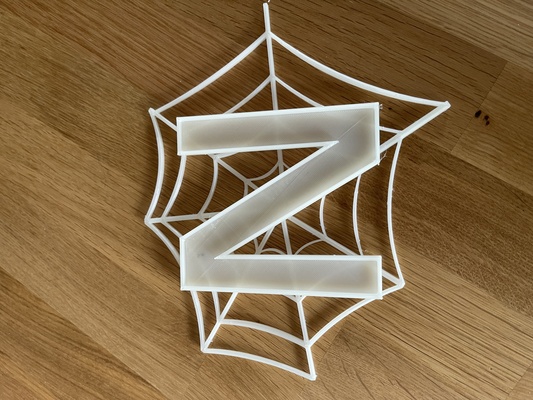 spinne netz by wilian kunst modelle 3d print model - Mito3D