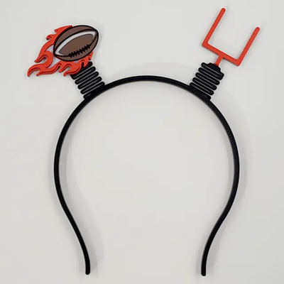football boppers by makers mashup props & cosplays costumes costume cosplay cosplayaccessory cosplayprop head headband sport 3d print model - Mito3D