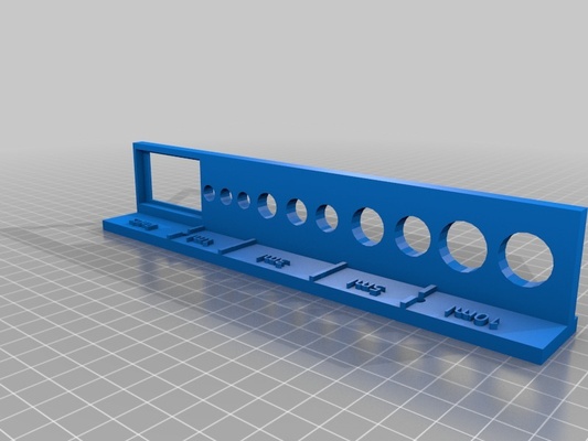 hobby syringe holder by chuckr tools toolholder thingiverse 3d print model - Mito3D
