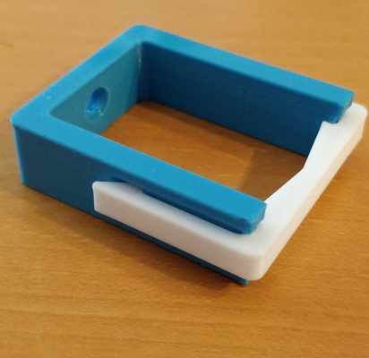 snap fit escrivaninha cabo monte braçadeira reutilizável by enly1 casa escritório suporte gerenciamento cabos organizador mesa underdesk 3d print model - Mito3D