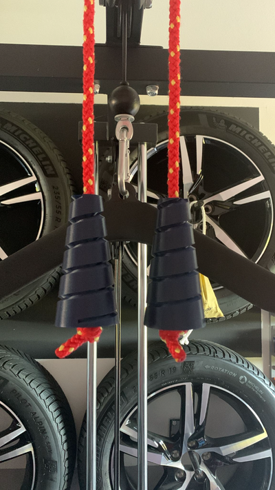 sport pulley rope grip by stefanvdw802 hobby & diy outdoors cable fitness 3d print model - Mito3D