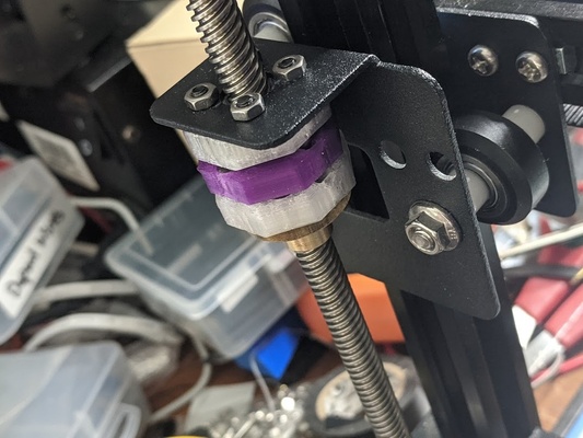 liberação anti z oscilação magnético ligação by thebelin 3d impressora partes 3d print model - Mito3D