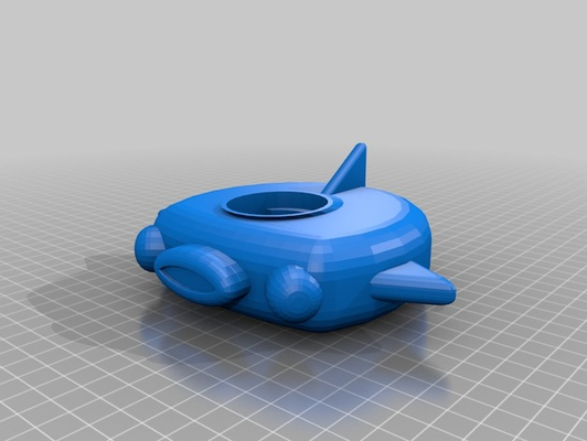 gup d shared by tonyst toys & games characters 3d print model - Mito3D