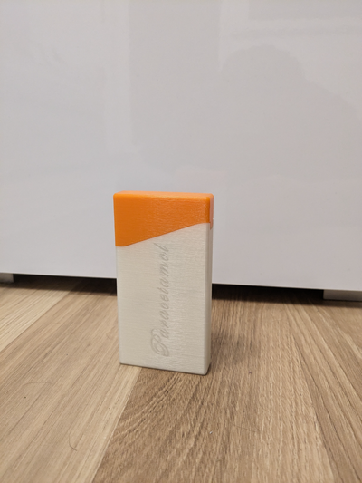 scatola compresse pillole by assioma utensili medico facile to stampa funzionale magneti 3d print model - Mito3D