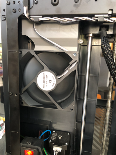douane chambre ventilateur support bambu laboratoire by soibur 3d imprimante pièces bambulab p1p p1s améliorer p1pmod p1pmods 3d print model - Mito3D