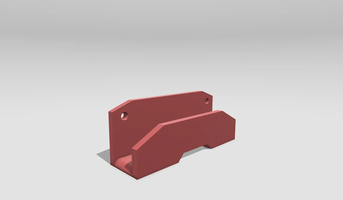nintendo switch lite wall mount by jcbohman tools bambu lab 3d print model - Mito3D