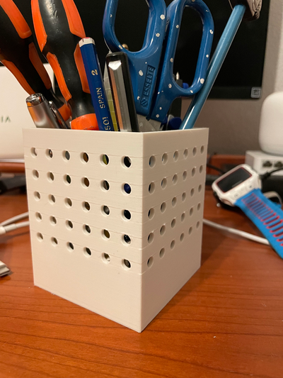 pencil holders by gual66 tools organizers 3d print model - Mito3D