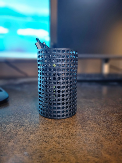 basit dar dolma kalem kulp destek delikler by newit00 ev halkı ofis 3d print model - Mito3D