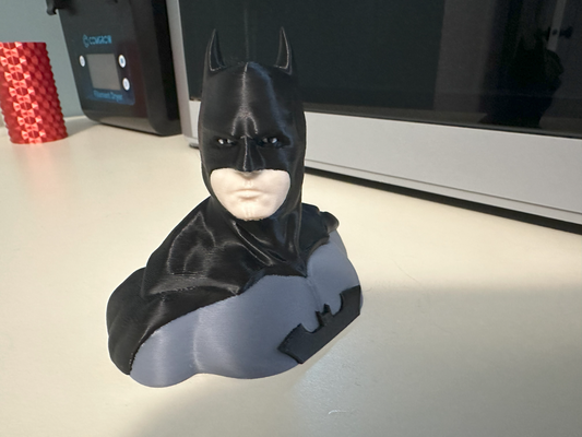 colores batman busto remezclado by joder adam arte esculturas color oscuro caballero dc 3d print model - Mito3D