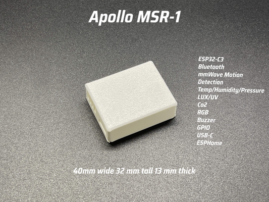 apollo msr 1 ev asistan radar hareket co2 sensörlü by otomasyon hobi kendin yap elektronik esp32 esphome yardımcısı otomasyonu akıllı 3d print model - Mito3D