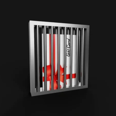 cadeau carte prison farce by ourangrybadger jouets jeux puzzles 3d print model - Mito3D