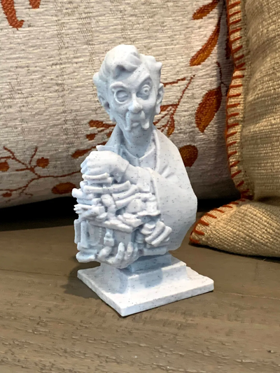 haunted mansion uncle jacob bust shared by bubba nosferatu art sculptures 3d print model - Mito3D