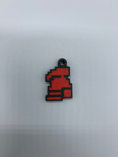 osrs hcim uim ironman keychain by shynskiej art signs & logos runescape rs3 ams multicolor 3d print model - Mito3D