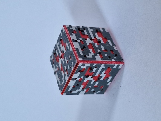 minecraft roter stein farbe by schafer spielzeuge spiele zeichen 3d print model - Mito3D