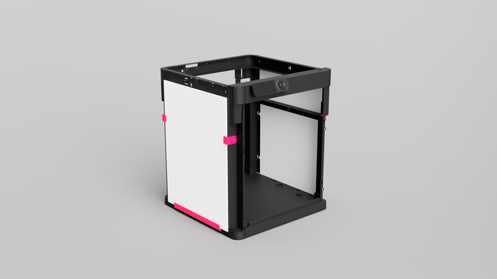 p1p painéis recinto by escolha 3d impressora partes painel 3d print model - Mito3D