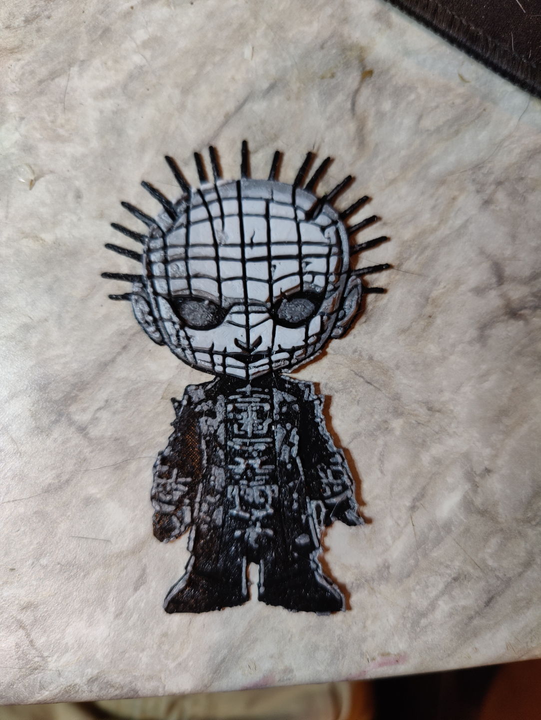 hellraiser chibi forge chapeaux by rjkempston art 2d halloween 3D print model - Mito3D