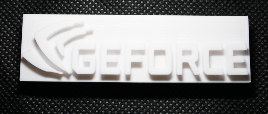 geforce logo led kammer by ryxxi werkzeuge gadgets thingiverse 3d print model - Mito3D