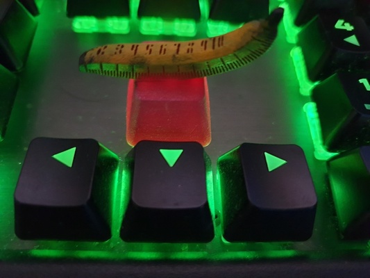banana scale cherry mx key cap by ryxxi tools gadgets thingiverse 3d print model - Mito3D