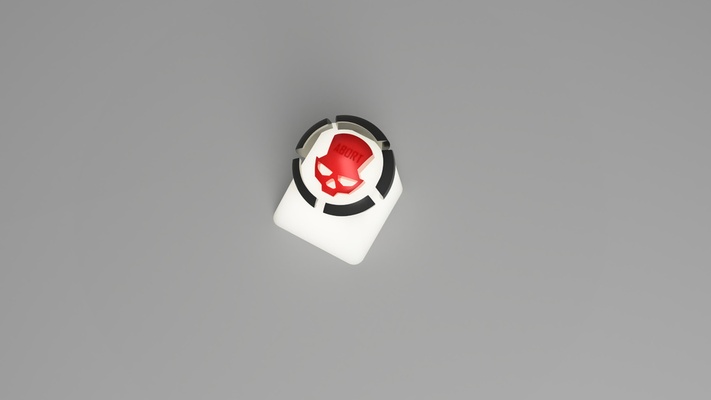 division 2 coquin agent cerise mx keycap by ryxxi outils gadgets cerise chose universelle 3d print model - Mito3D