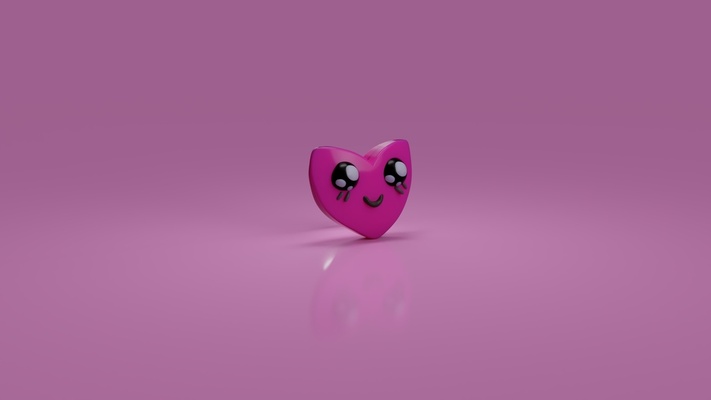 liebe emoji by ryxxi kunst zeichen logos thingiverse 3d print model - Mito3D
