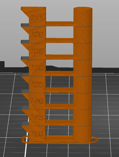 calor torre petg remezclado by bobbybossmann 3d impresora prueba modelos 3d print model - Mito3D