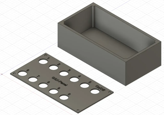gsx panel arduino mobiflight by bobbybossmann hobby diy elektronik flugsimulator fs2020 prepar3d 3d print model - Mito3D