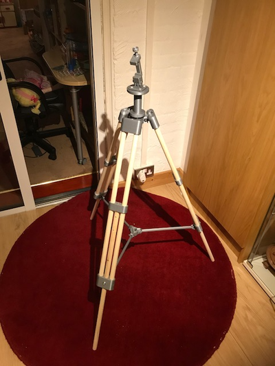 size tripod phone by brithawkes hobby & diy holder large 3d print model - Mito3D