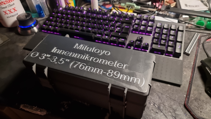 mitutoyo micromètre interne boîte remixé by dominik halter outils mesure 3d print model - Mito3D