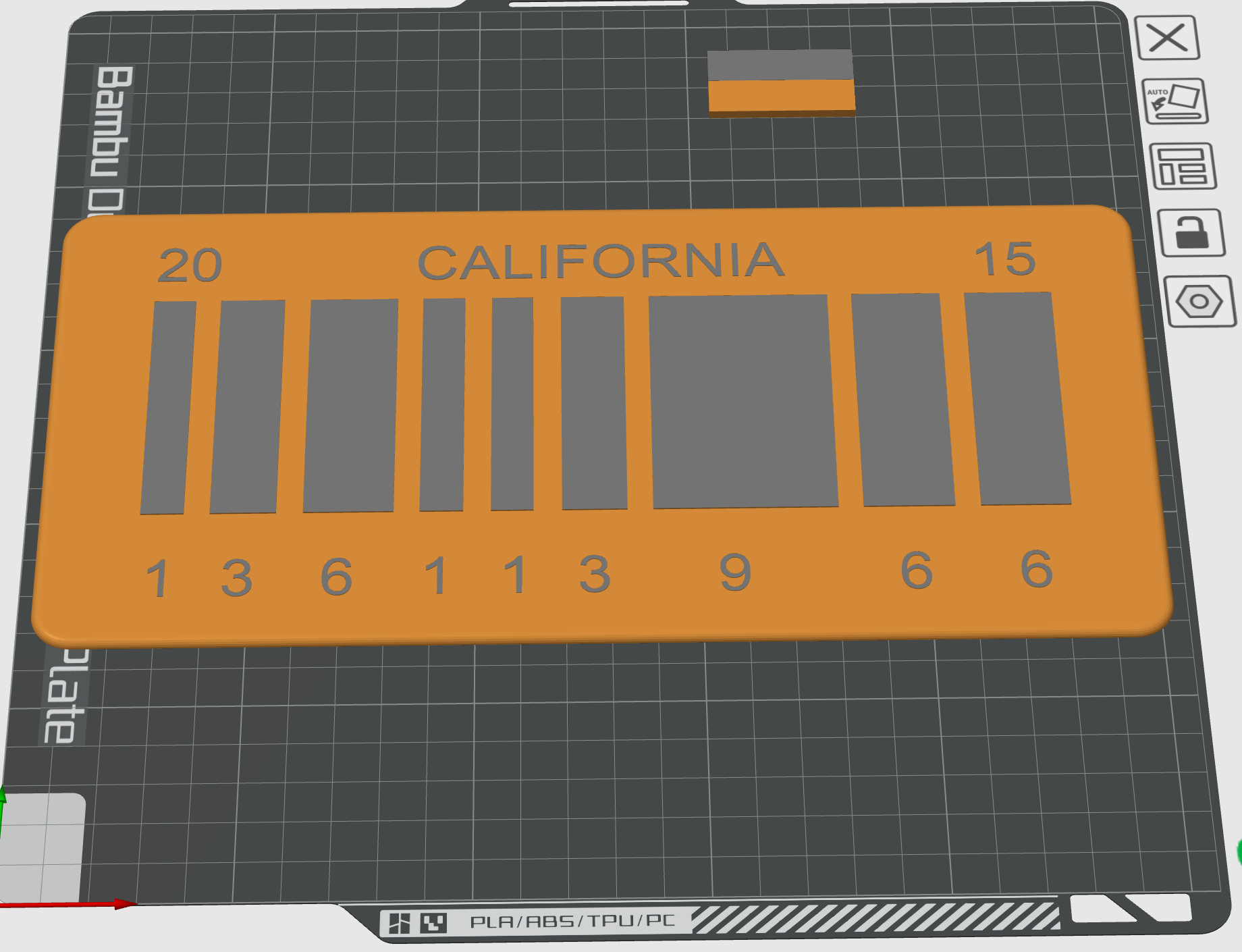 back to future 2 licence plate 2015 by noriwl art signs & logos bttf tv movie delorean 3D print model - Mito3D