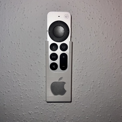 apple tv 4k remote holder by covic 3d household house models 4ktv 3d print model - Mito3D