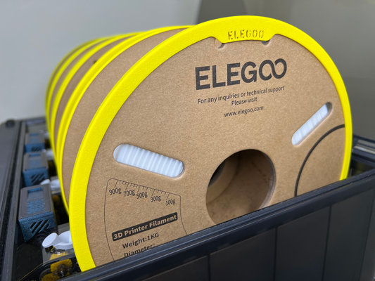 elegoo bambu laboratoire ams papier carton bobine adaptateur bague by artisanat conception 3d imprimante accessoires filament 3d print model - Mito3D