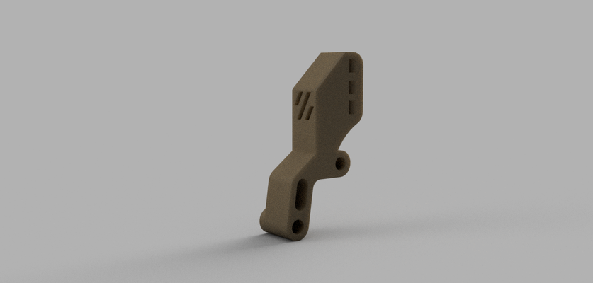 voron bruciatore invisibile cavo titolare supporto remixato by k grzegorczyk 3d stampante parti 3d print model - Mito3D