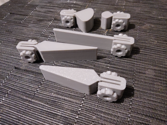 mini sanding tools shared by royeiror hand sandingpaper sandingtools wedge screw detailed 3d print model - Mito3D