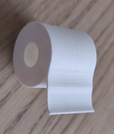 toilette papier knopf by böser samen haushalt haus modelle kabinett toilettenpapier schublade 3d print model - Mito3D