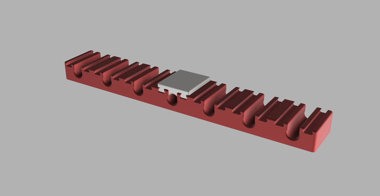 3mm cabo organizador by kaan b ferramentas gerenciamento cabos suporte 3d print model - Mito3D
