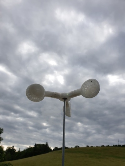 mulino vento by più fragile domestico giardino turbina windrad eolica 3d print model - Mito3D