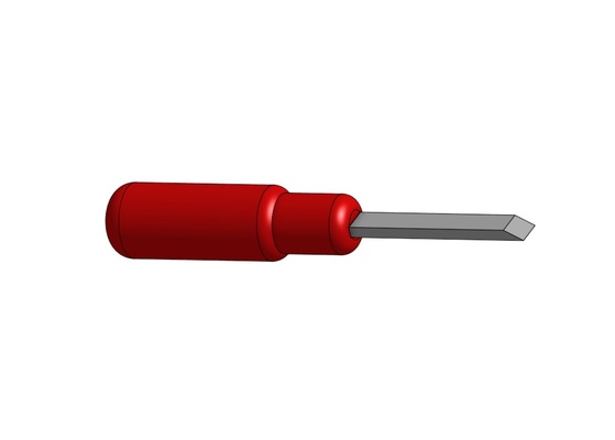 mini screwdriver decoration by 3d-druckwiesel tools tool miniature 3d print model - Mito3D