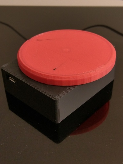 usb minuscolo giradischi by alessia utensili gadget stepper arduino thingiverse 3d print model - Mito3D