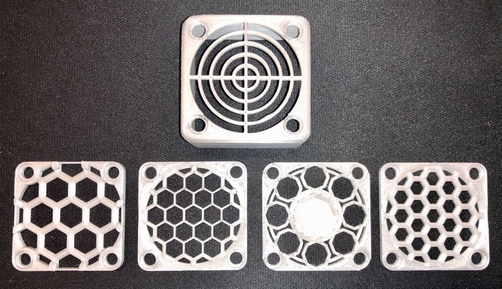 40mm fan cover honeycomb by pakkko 3d printer parts 40mmfan 40mmfancover 40mmfanduct 40mmfanmount 40mmsunon bienenwabe hexagon noctuafan40mm sechseck 3D print model - Mito3D