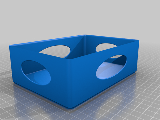 simple stackable box by pakkko household house models 3d print model - Mito3D