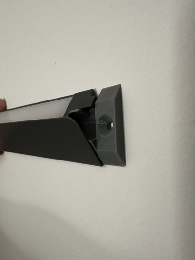 versidane mur monter by ménage maison modèles ikea lumière titulaire soutien support 3d print model - Mito3D