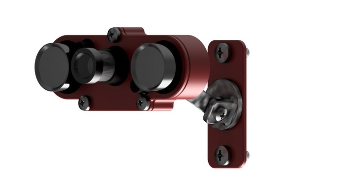 ahududu kamera binmek by lukas pomikal 3d yazıcı aksesuarlar kübik adaptörü yuvası fpvcameramount kossel ahududu 3d print model - Mito3D