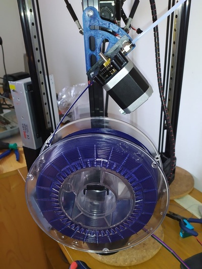 anycubic kossel extrudeuse monter rotatif 0 40 by lukas pomykal 3d imprimante pièces 39 quelcubickossel anycubickosselplus kosselmini 3d print model - Mito3D