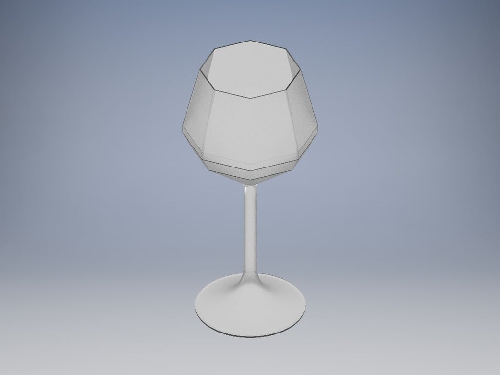 epic wine glass by lukas pomykal household house models wineglass 3D print model - Mito3D