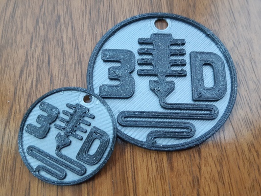 3d baskı etiket by mobiyobi sanat işaretler logolar 3dprinting 3dprintingcommunity anahtar etiketi etiketleri 3d print model - Mito3D