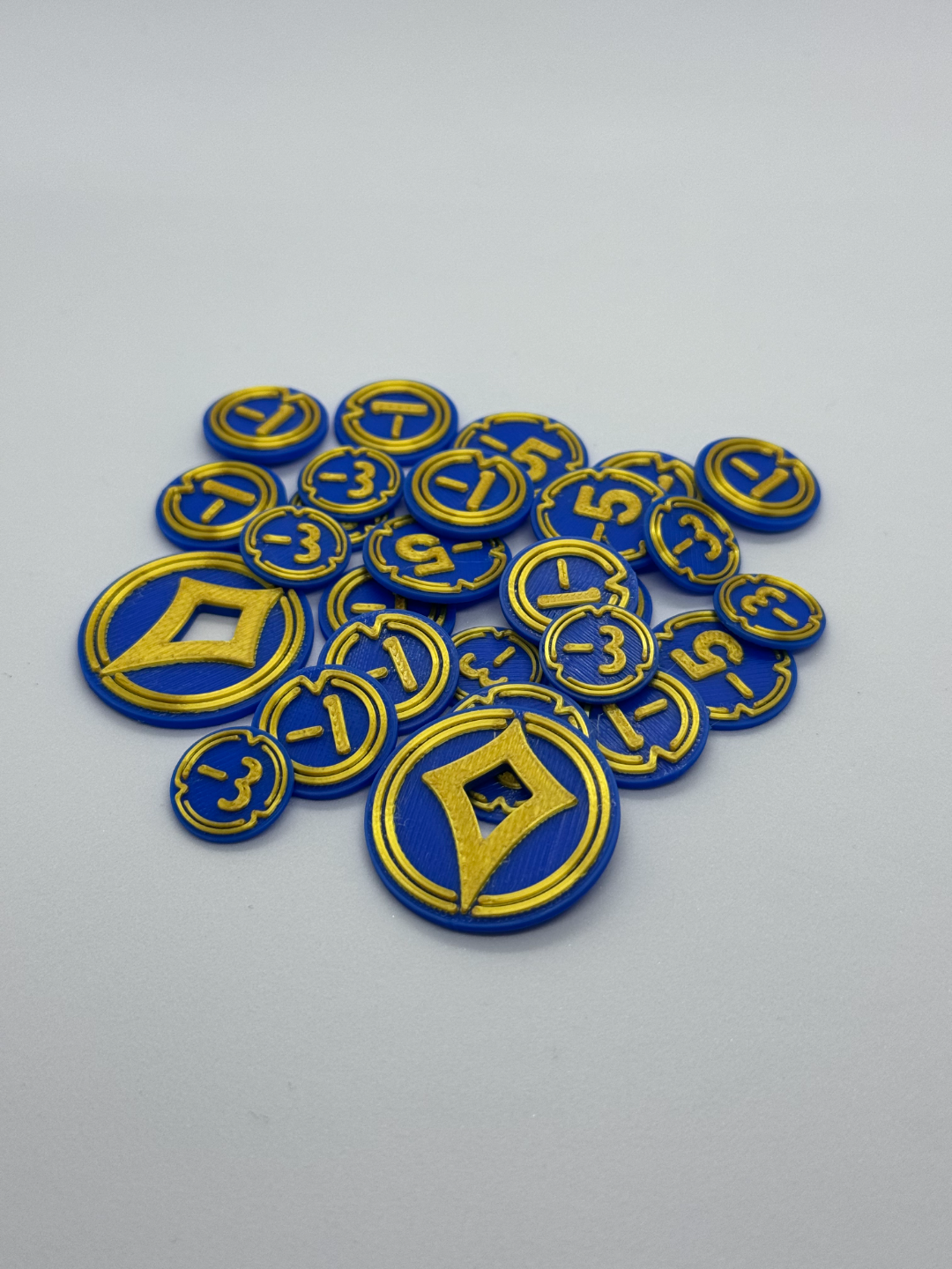 disney lorcana tokens by luca l juguetes juegos tablero tcg simbólico ravensburger 3D print model - Mito3D