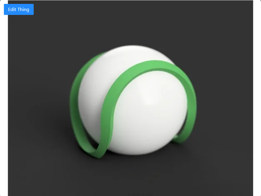 baseball tracciante attrezzo by tasso arrabbiato utensili tracciamento 3d print model - Mito3D