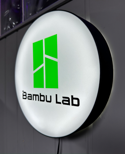 bambu laboratório estilo parede luminária by raulito3d casa decoração arte conduziu luz 3d print model - Mito3D